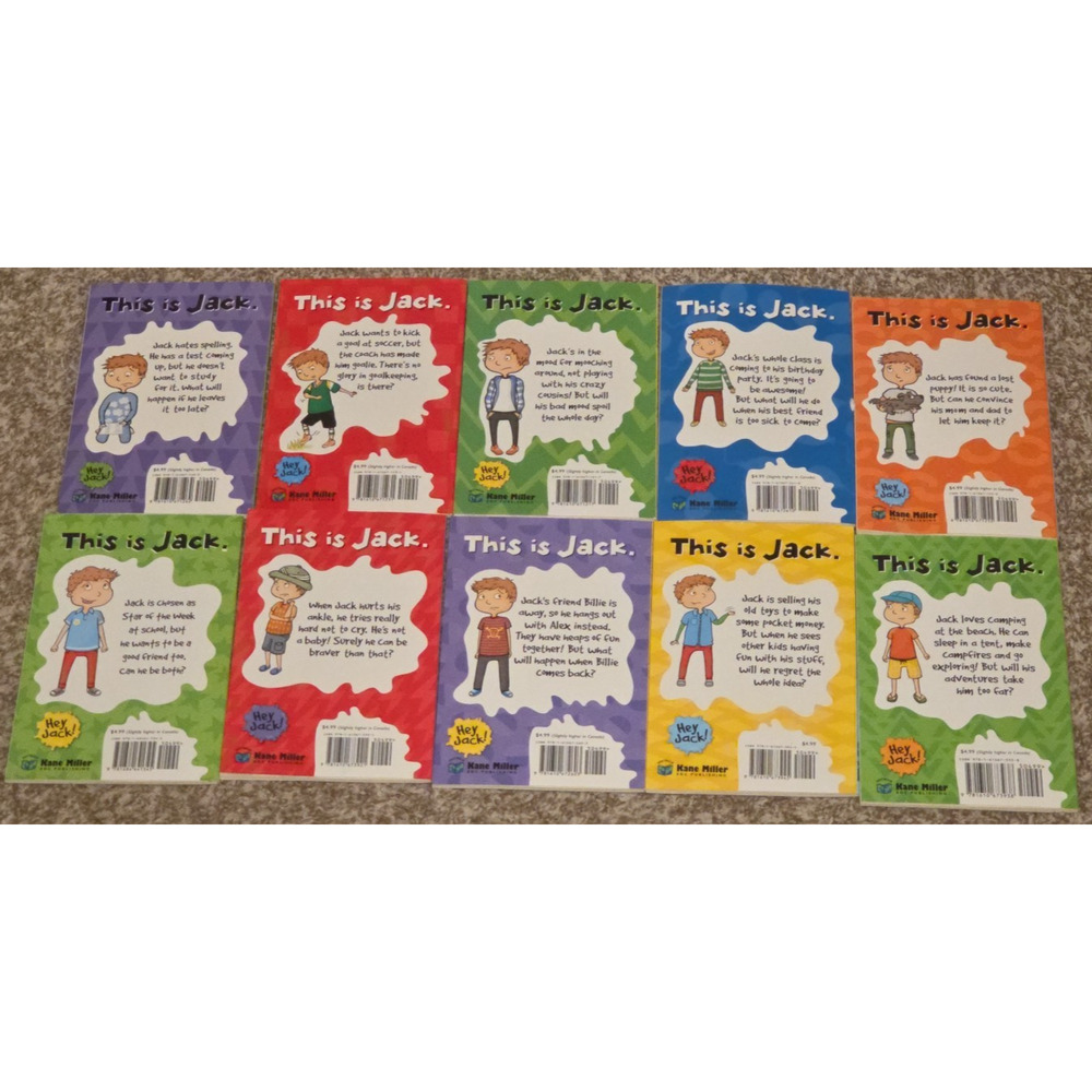 Hey Jack! 10 Book Set by Sally Rippin published by Kane Miller Books - Picture 2 of 5